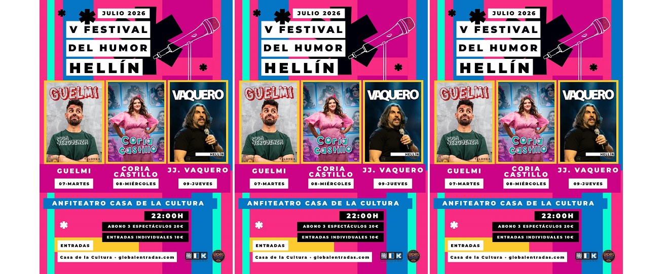 Abono V Festival del Humor Hellín 2026
