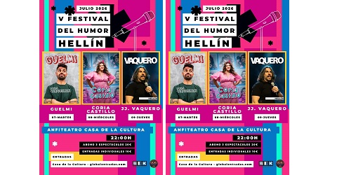 Abono V Festival del Humor Hellín 2026