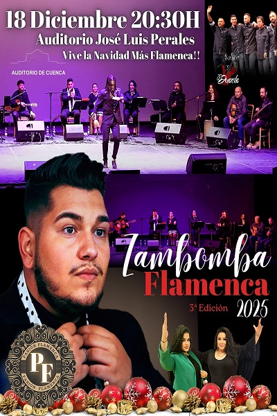 Zambomba Flamenca 3ª edición - Teatro Auditorio de Cuenca José Luis Perales (Cuenca)