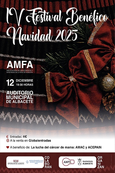IV Festival Benéfico Navidad AMFA - Auditorio Municipal (Albacete)