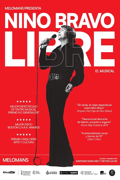 Nino Bravo: Libre, el musical - Teatro Auditorio de Cuenca José Luis Perales (Cuenca)