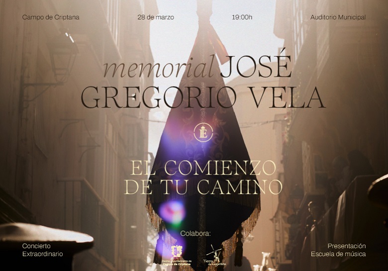 Concierto extraordinario José Gregorio Vela 2026 - AUDITORIO MUNICIPAL CAMPO DE CRIPTANA (Campo de Criptana)