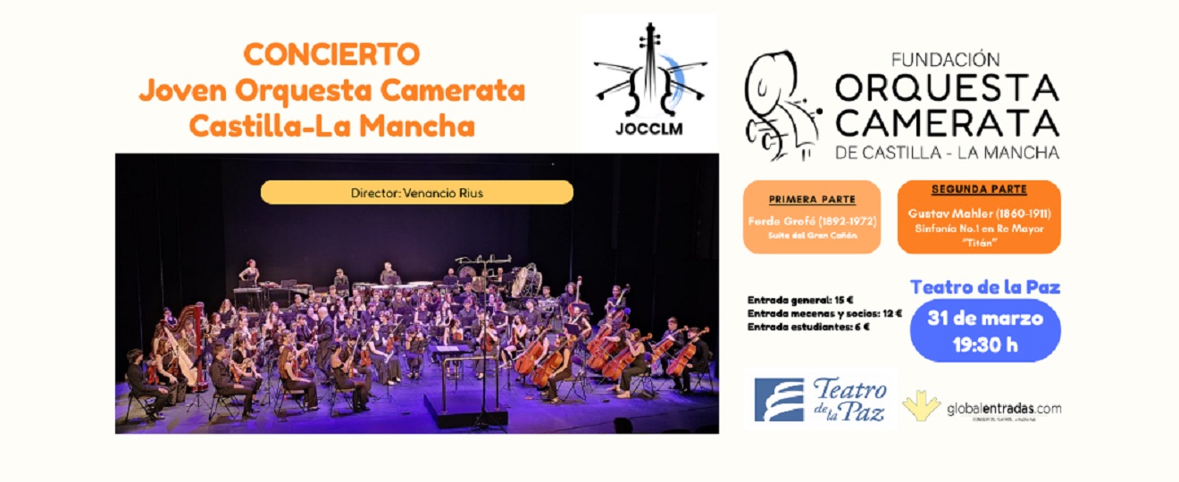 Concierto JOVEN ORQUESTA CAMERATA DE CASTILLA- LA MANCHA
