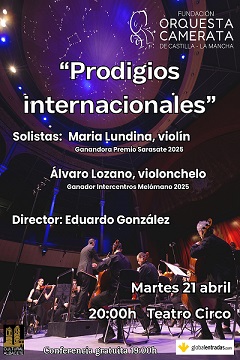 Prodigios internacionales – Orquesta Camerata CLM