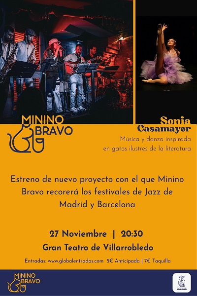 Minino Bravo: Gatos ilustres - Gran Teatro Villarrobledo (Villarrobledo)