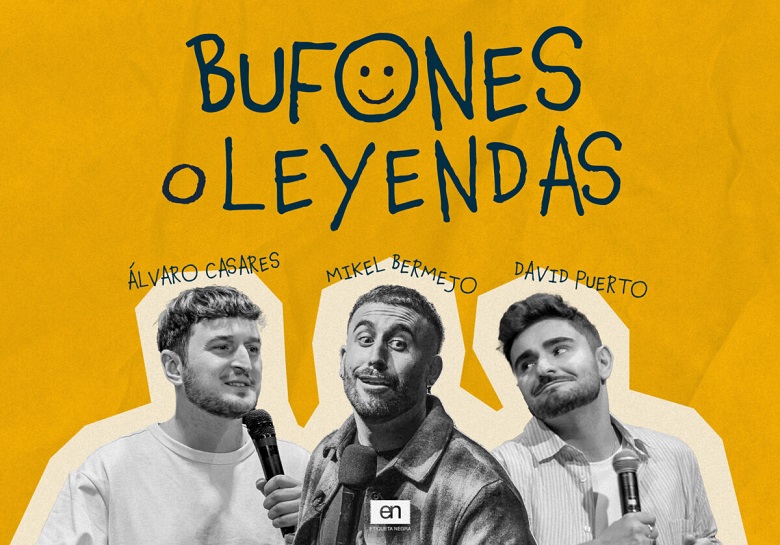 Mikel Bermejo, Álvaro Casares, y David Puerto: BUFONES O LEYENDAS (GACHAS COMEDY 2026) - Teatro Circo (Albacete)