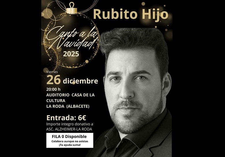 Canto a la Navidad con 'Rubito Hijo' - Auditorio Casa de la Cultura (La Roda)
