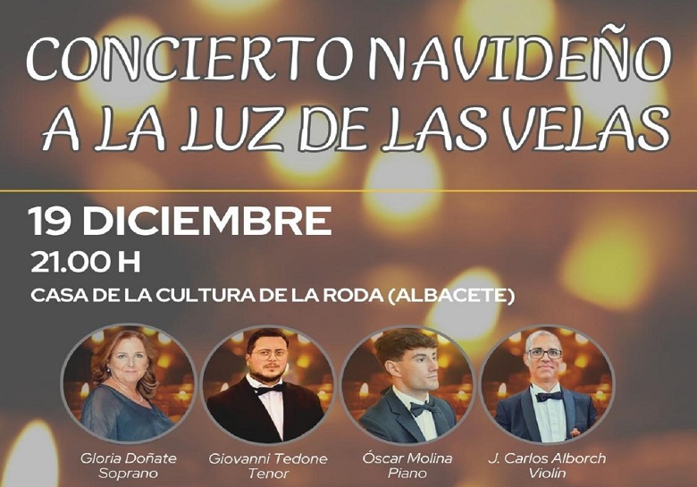 Concierto Navideño 'A la luz de las velas' - Auditorio Casa de la Cultura (La Roda)