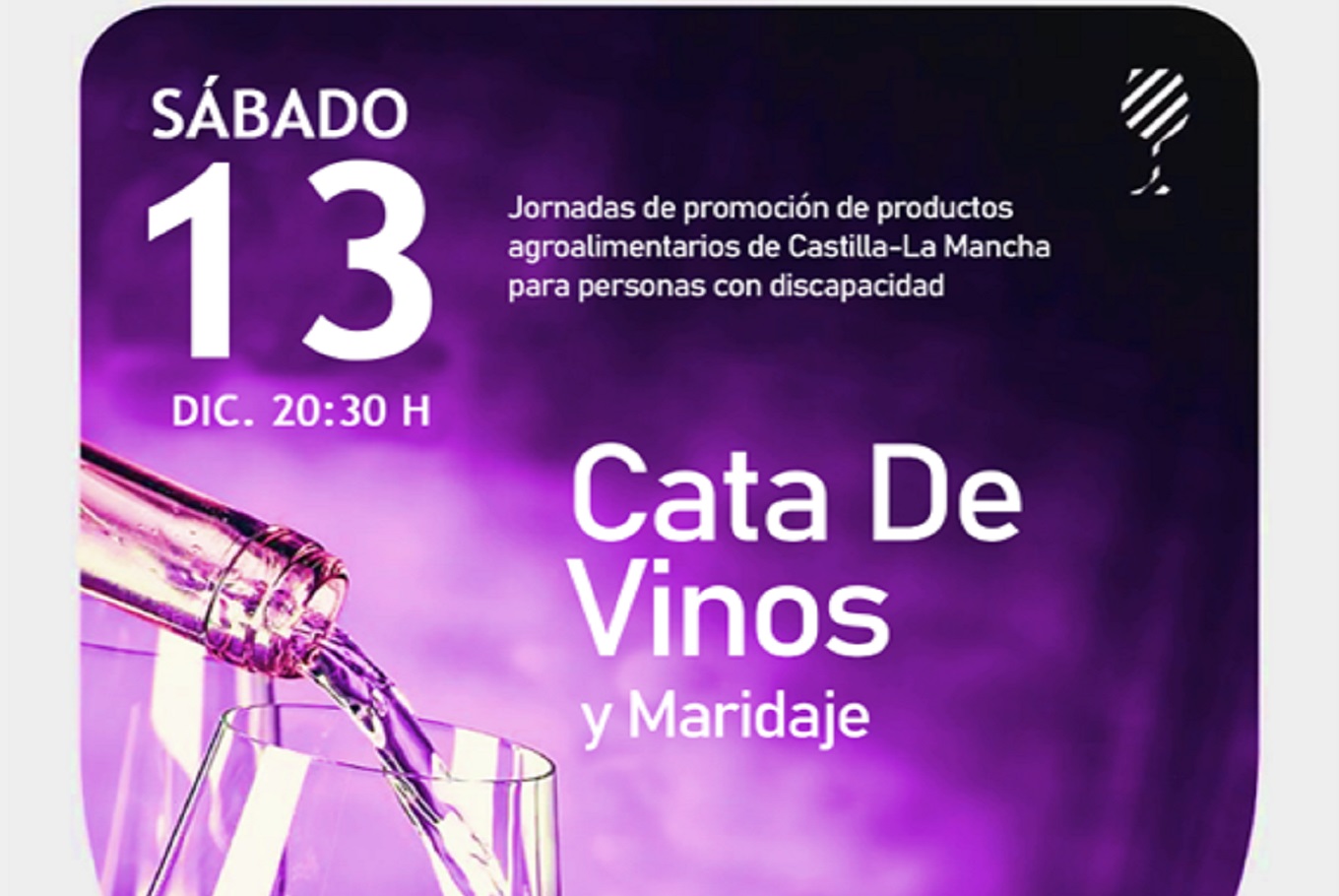 CATA DE VINOS y Maridaje con Fernando Buitrón a Beneficio de CLM ACTIVA - Escuela de Catadores (Campo de Criptana)