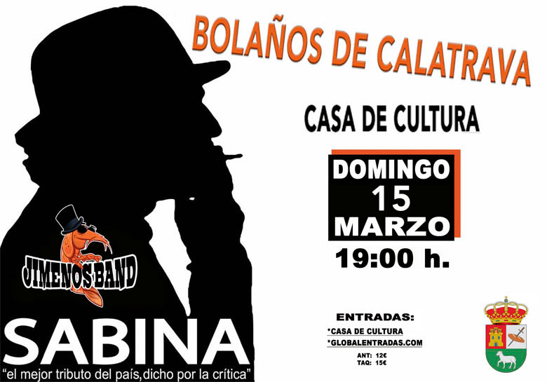 Tributo a Sabina - Auditorio Casa de Cultura (Bolaños)