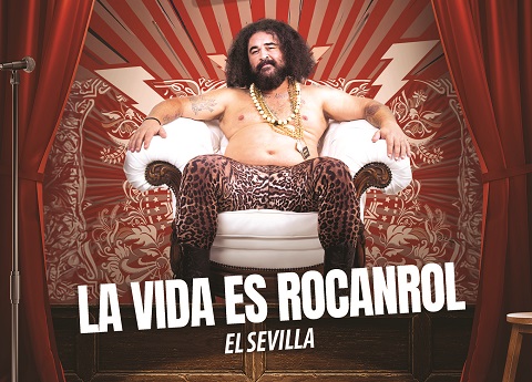EL SEVILLA – La Vida es Rocanrol (LA RODA RIE y FESTIVAL GACHAS COMEDY - Auditorio Casa de la Cultura (La Roda)