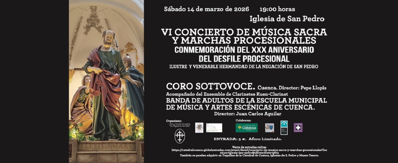 VI Concierto de música sacra y marchas procesionales