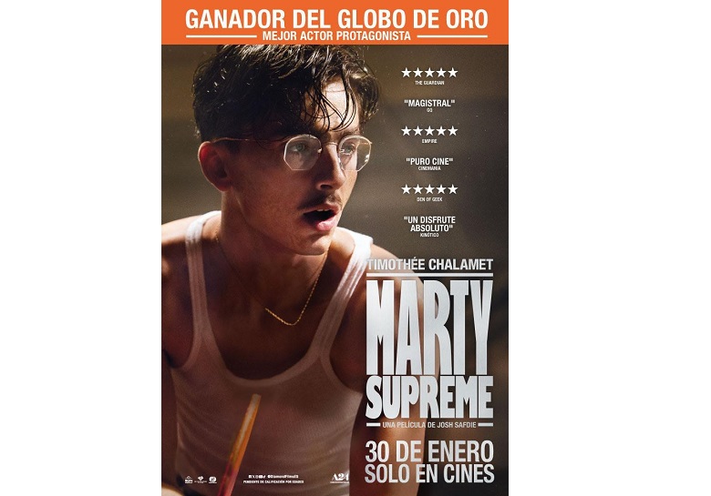 Marty  Supreme - Casa Municipal de Cultura (Manzanares)