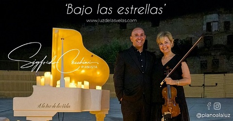 A la Luz de las Velas concierto piano y violín, Grandes Éxitos de los 80's y los 90's