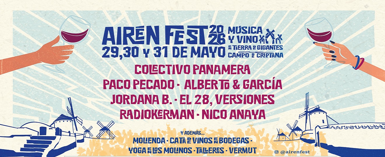 AIREN FEST, música y vino en Tierra de Gigantes. (Abono)