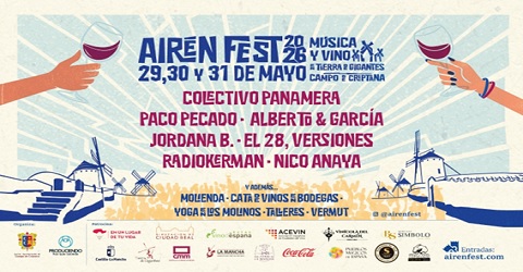 AIREN FEST, música y vino en Tierra de Gigantes. (Abono)