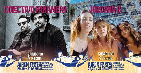 AirénFest, conciertos 30 de mayo