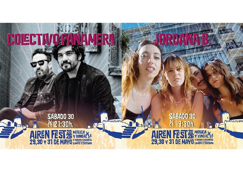 AirénFest, conciertos 30 de mayo - Cerro de la Paz (Campo de Criptana)