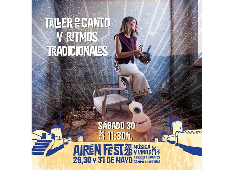 Taller de canto y ritmo tradicional - Cerro de la Paz (Campo de Criptana)