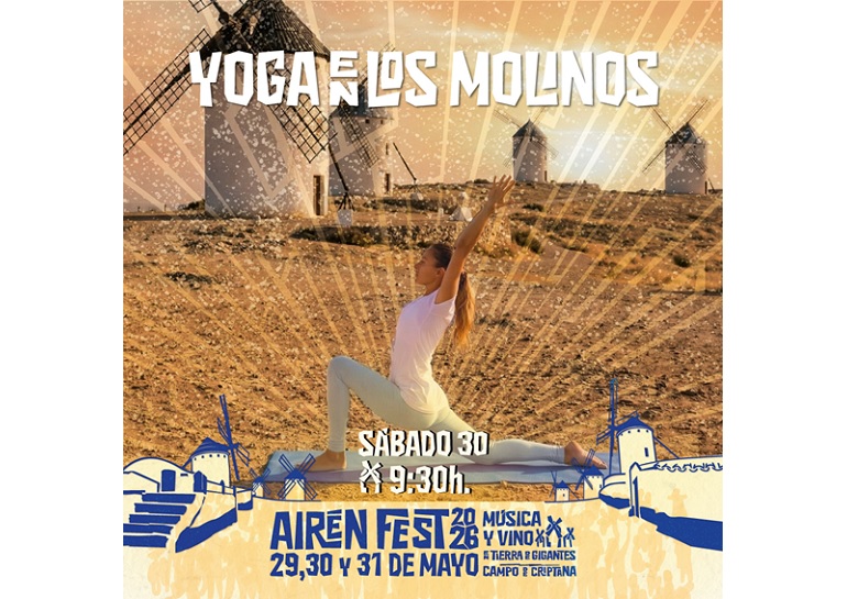 Masterclass de yoga integral con Verónica Cano - Cerro de la Paz (Campo de Criptana)