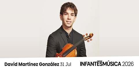 Concierto de Apertura. Recital de violín y piano. David Martínez González