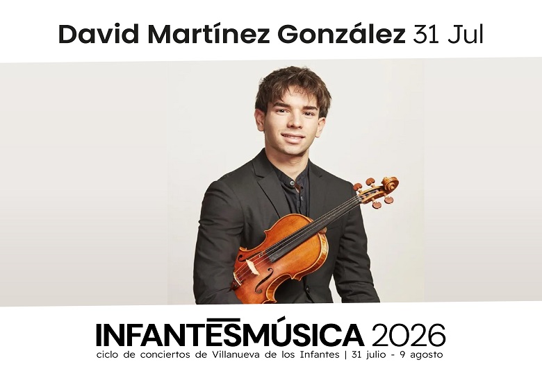 Concierto de Apertura. Recital de violín y piano. David Martínez González - Alhondiga (Villanueva de los Infantes)