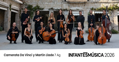 LAS MIL Y UNAS NOCHES. Martin LLade y Camerata da Vinci.
