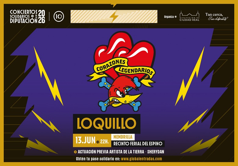 Loquillo + Sherydan - RECINTO FERIAL DEL ESPINO (Membrilla)