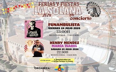 ABONO CONCIERTOS FERIA LA SOLANA 2026