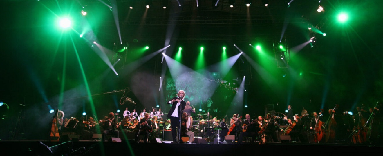 Carlos Núñez en concierto