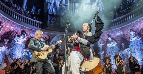 Carlos Núñez en concierto