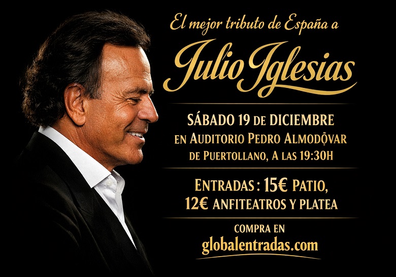 Tributo Julio Iglesias - Auditorio Municipal Pedro Almodóvar (Puertollano)
