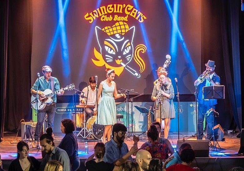 Una noche de Swing en la Feria - Stand Globalcaja (Albacete)