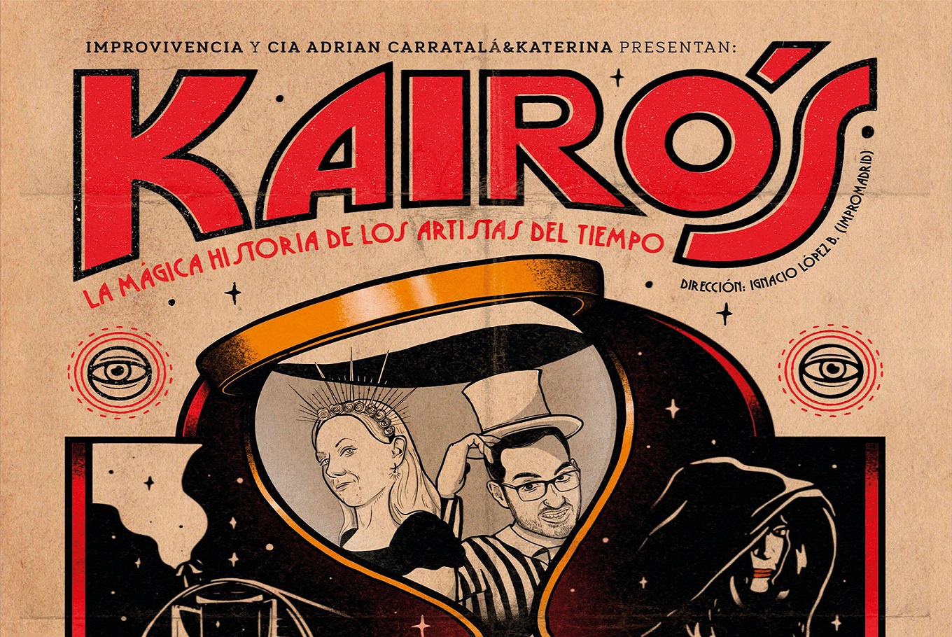Kairós, la mágica historia de los artistas del tiempo - Teatro Ayala (Daimiel)