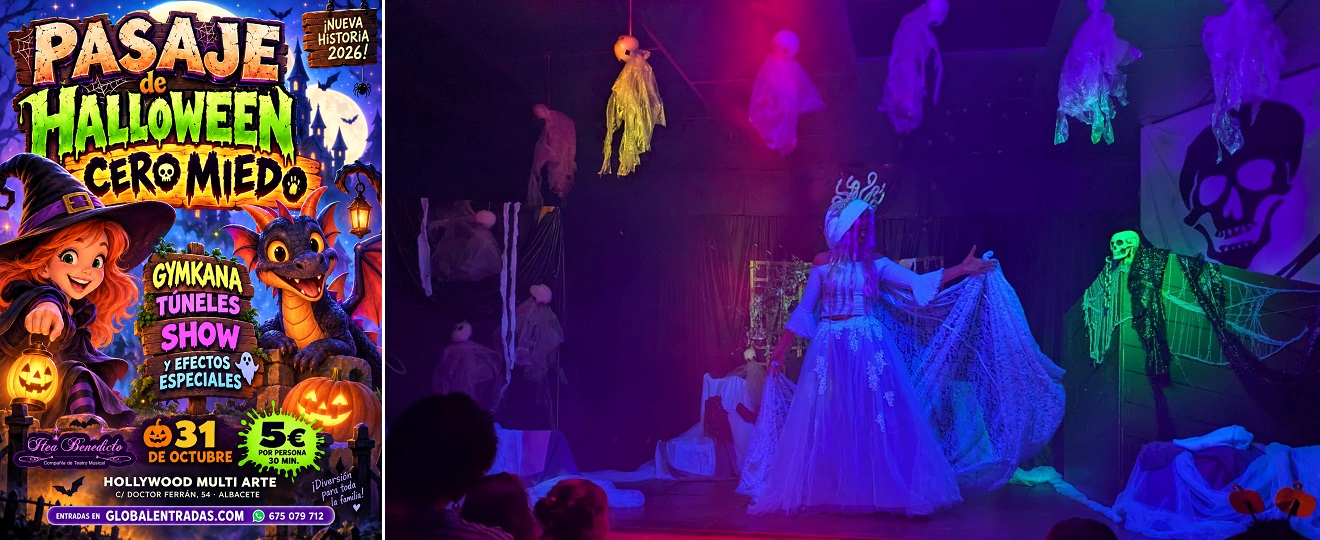 Pasaje Infantil de Halloween Cero Miedo