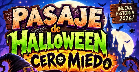 Pasaje Infantil de Halloween Cero Miedo