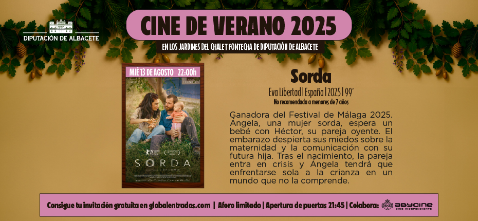 CINE DE VERANO | Sorda