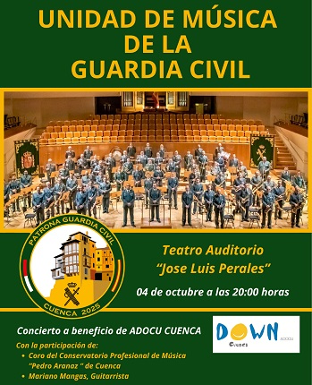 Concierto Benéfico Patrona 2025: Unidad de Música de la Guardia Civil