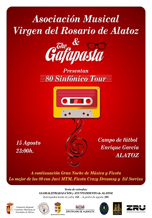 The Gafapasta – los 80´s sinfónico tour 2025