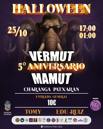 Halloween y 5º aniversario Vermut Mamut