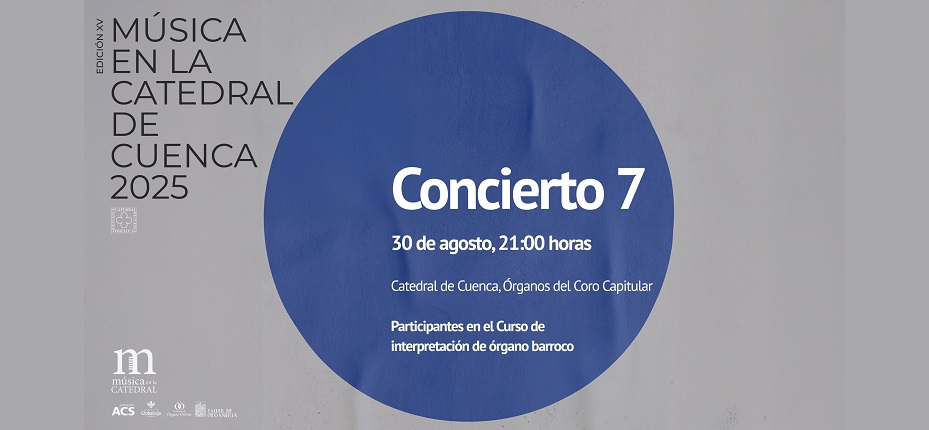 Concierto 7. Participantes en el Curso de interpretación de órgano barroco