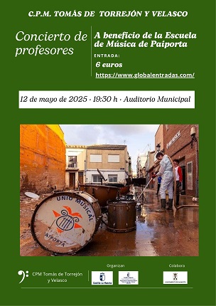 Concierto solidario de profesores del CPM.” T. de Torrejón y Velasco”