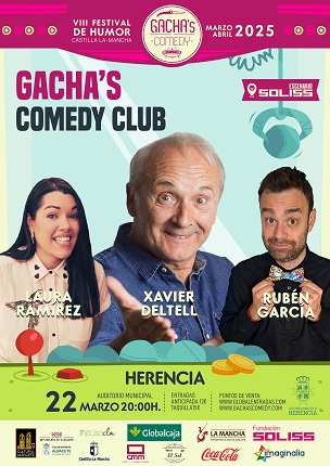 Gacha’s Comedy Club – XAVIER DELTELL, RUBÉN GARCÍA y LAURA RAMÍREZ